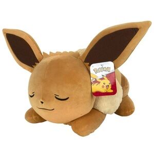 NEW Jazwares Sleeping Pokemon Eevee